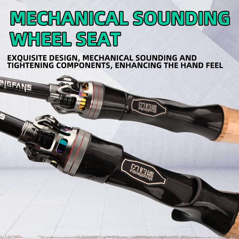 FISHINGFANS RANCY 2.0 5'2 5'6 6' TORAY Blank FUJI O ALCONITE Guide AAA Cork Handle UL Ultralight 1-8g Fishing Rod