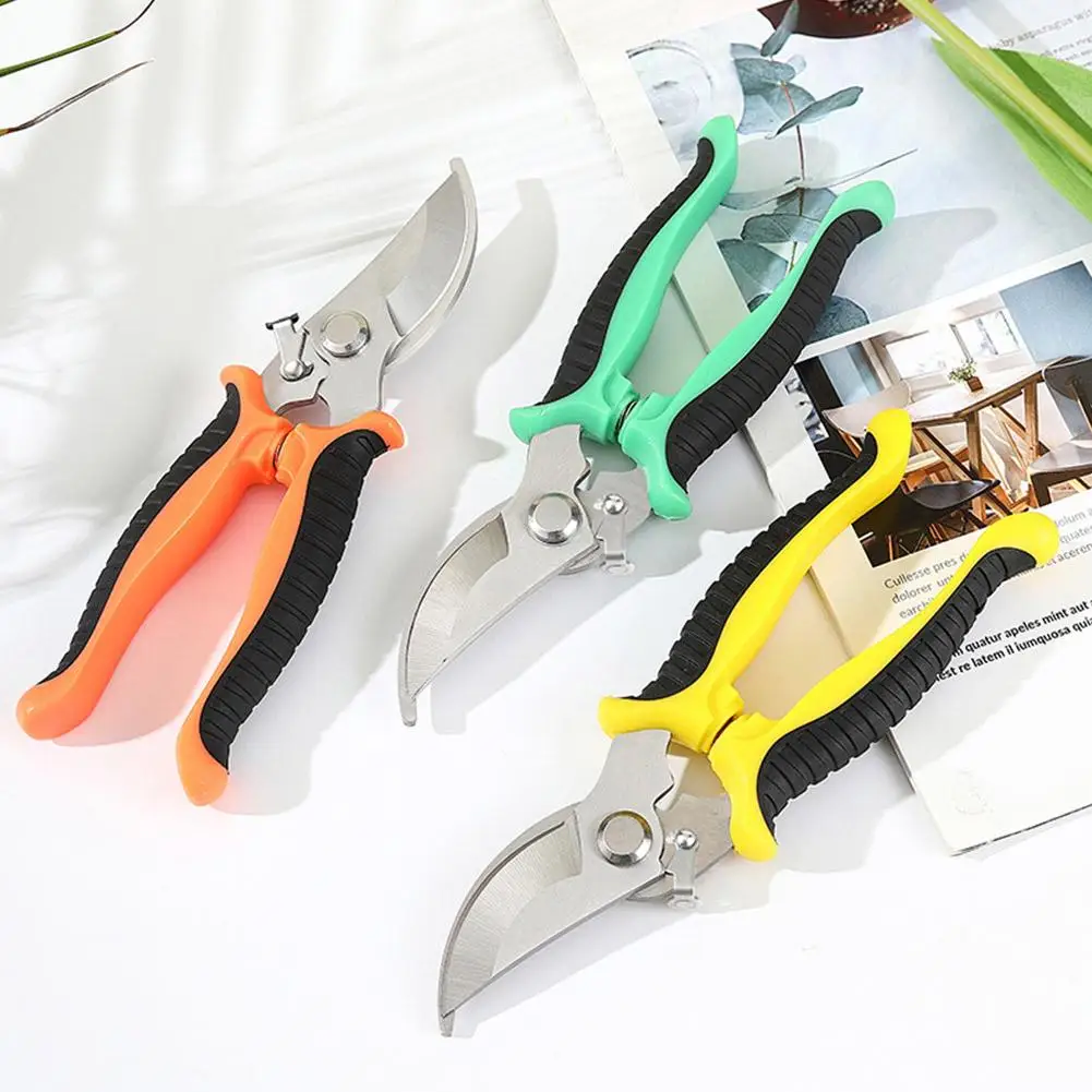 Imagem -04 - Professional Garden Pruner Scissors Sharp Bypass Poda Shears Tree Trimmers Secateurs Hand Clippers para Garden Beak Scissors