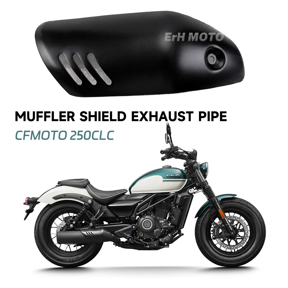 

CFMOTO motorcycle 250CLC CF250-12 Muffler Shield Exhaust Pipe Shield Anti Scalding Cover