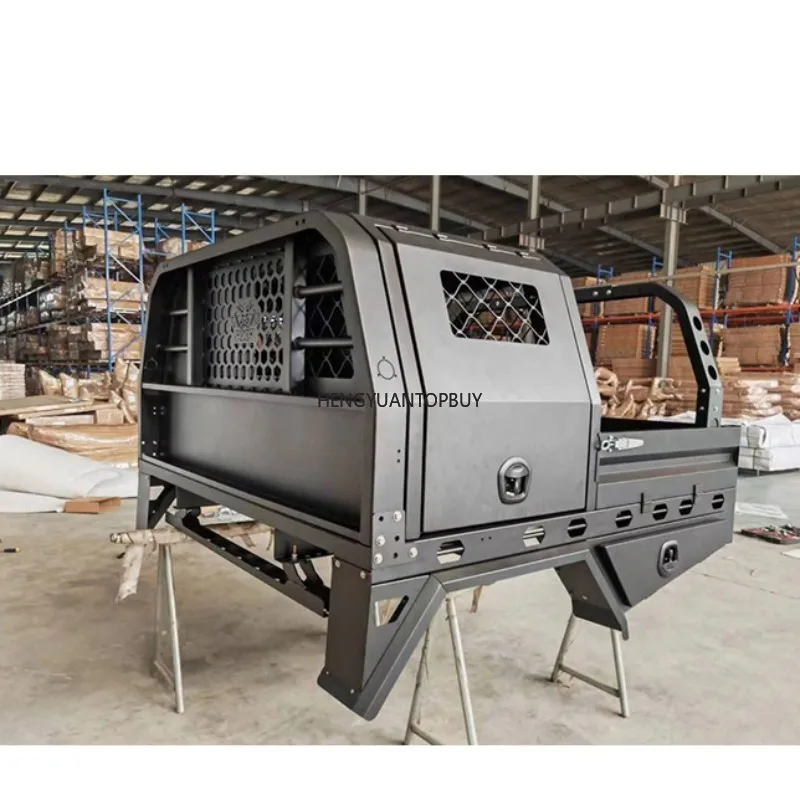 Wholesale Custom Powder Coated Double Cab Ute Tray Aluminum Cover Cheap Pickup Aluminum Cover