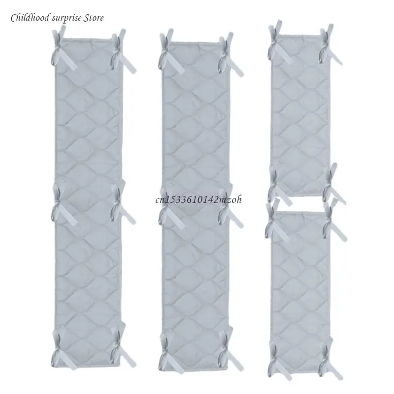 รั้วป้องกันเปล Breathable Crib Guard ช่วยให้เด็กปลอดภัย Baby Essential Dropship