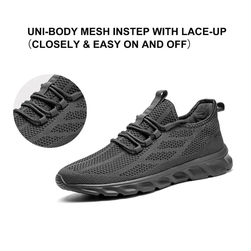 

Мужские спортивные кроссовки, легкие дышащие кроссовки для бега, повседневная прогулочная обувь, нескользящая удобная спортивная обувь для бега