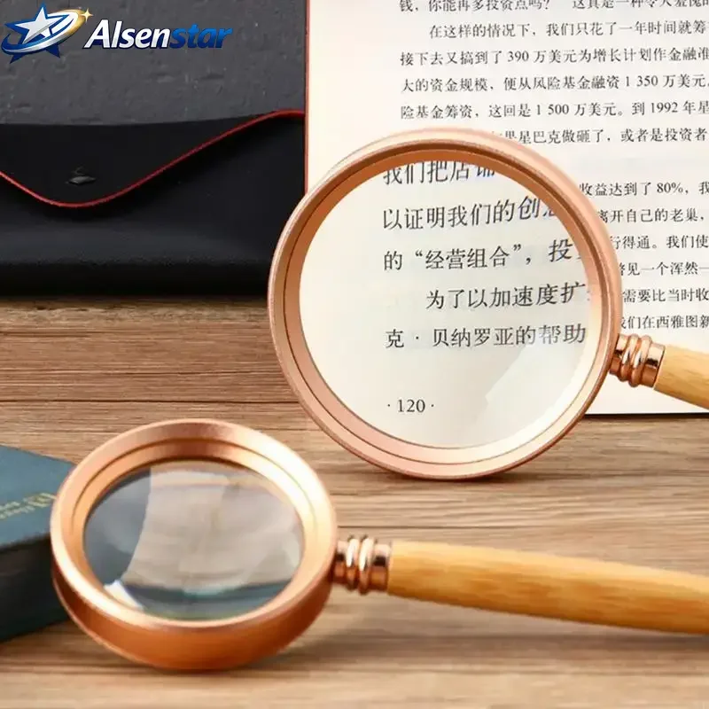 Multi functional precision handheld magnifying glass suitable for fine observation and detection of H4GE