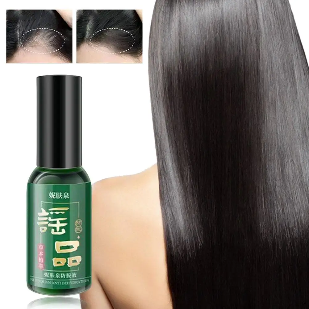 น้ํามันหอมระเหยผมเพื่อสุขภาพ Regrowing Hair ซ่อมแซมผมเสีย Anti-Hair Loss Hair Care Essence สําหรับผมทุกประเภท E0Q3