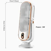 5W Portable USB Desk Fan | Quiet Mini Table Fan with 3 Speeds & Adjustable Angle for Office Travel 6