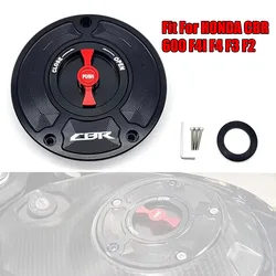 For HONDA CBR 600 F4I F4 F3 F2 Motorcycle New CNC Aluminum Fuel Gas CAPS Tank Cap tanks Cover With Rapid Locking