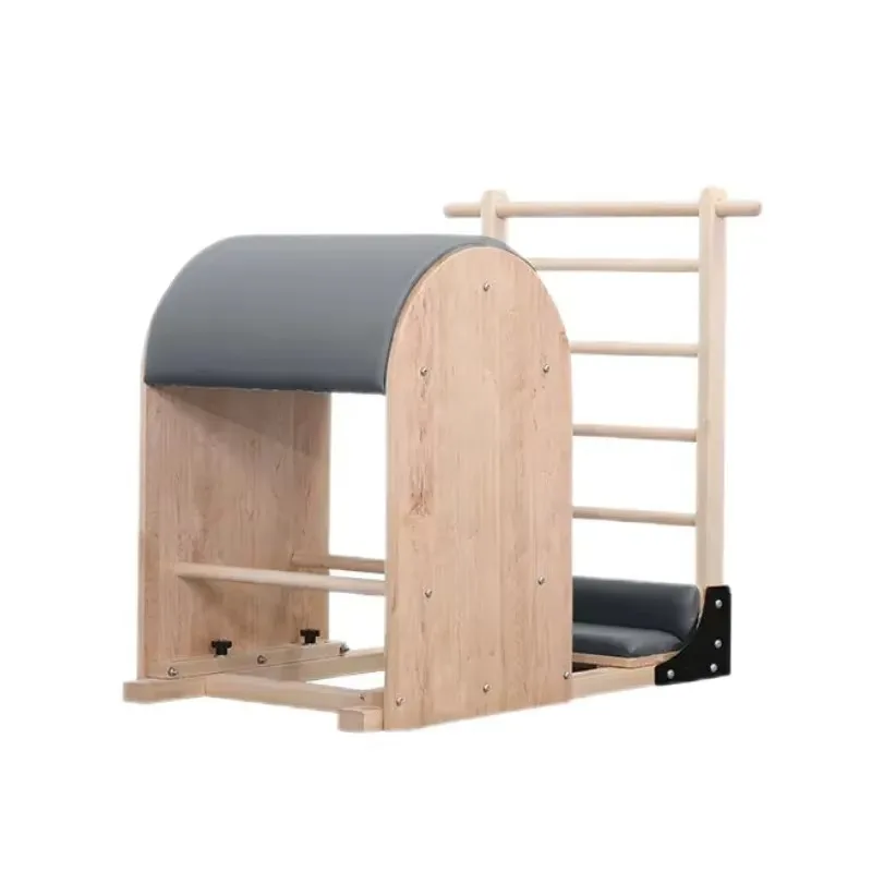 YTYIN Hot Selling Oak Pilates Reformer Set Customizable Leather Color Reformer Yoga Studio Pilates Machine