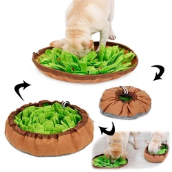 Pet Feeding Mat Dog Nosework Snuffle Mat, Slow Feeder for Training and Stress Relief Encourage Natural Foraging Interactive Game