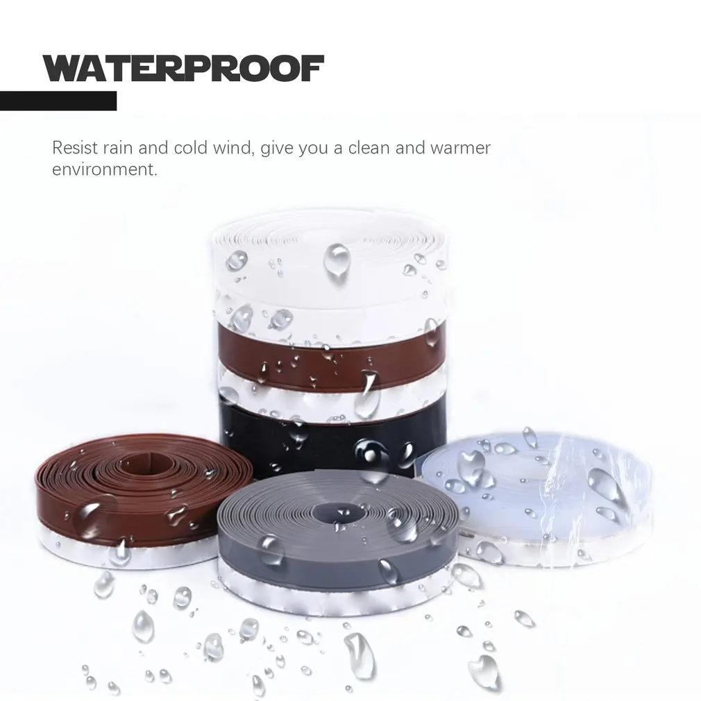 ประตูหน้าต่างซีลกันน้ำประตูหน้าต่างซีลกาวโฟมเสียง Windproof เทปม้วน