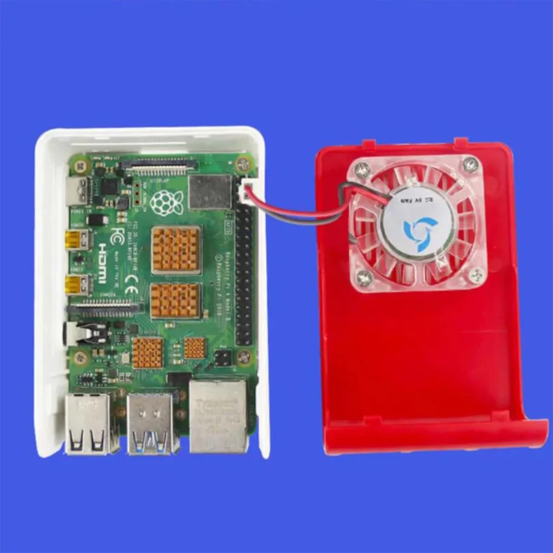 Imagem -03 - Raspberry pi Modelo b com Kit Branco-vermelho 1gb 2gb 4gb 8gb de Ram