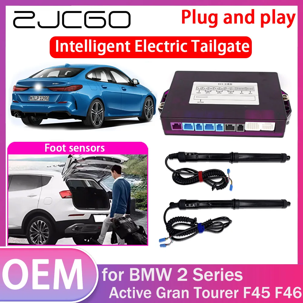 ZJCGO Electric Tailgate Lift Drive Trunk Opening Tail Gate Lift Soft Close Car Door for BMW 2 Series Active Gran Tourer F45 F46