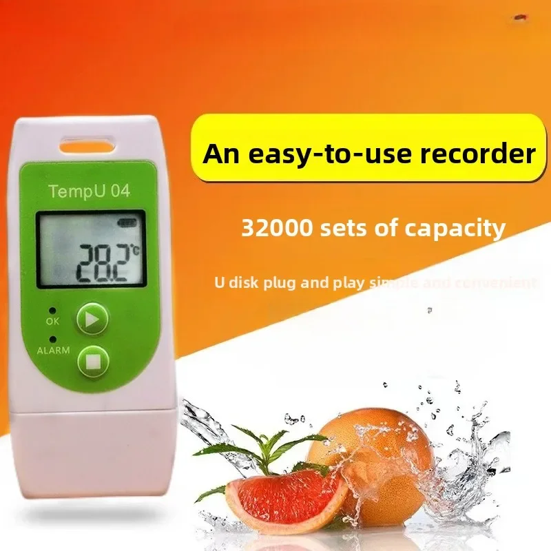 Inkubator Antarmuka Usb Perekam Suhu Alat Transportasi Freezer Truk Pendingin Rantai Dingin Dingin