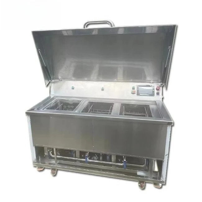 آلة التنظيف الصناعية منظف بالموجات فوق الصوتية لخزانات متعددة _ مجموعة أدوات معدات الغسيل عالية التردد