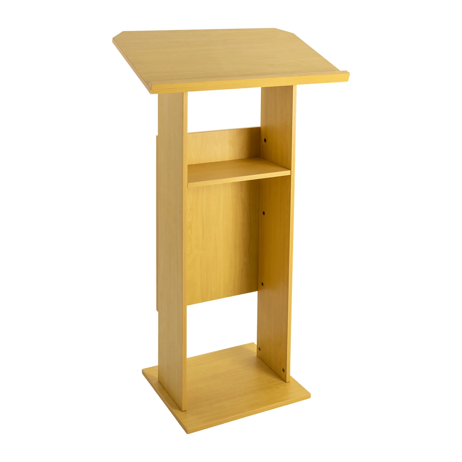 26*15.7”*47.7in Conference Presentation Stand Presentation Standing Desk for Classroom Church Schools