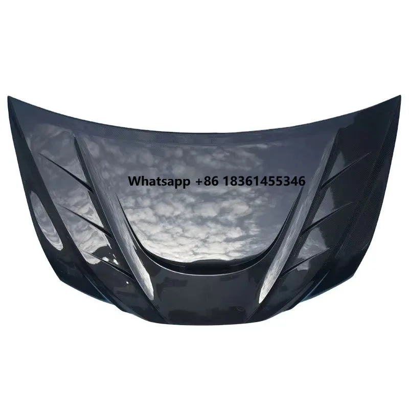 

Carbon Hood ES 2018+ MBJ Style Engine Cover Carbon Fiber Car Hood Bonnet Cover