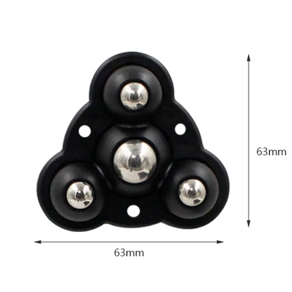 Furniture Casters 360° Rotation Wheels Home Use Office Use ABS Material Load-bearing Capacity Metal Components
