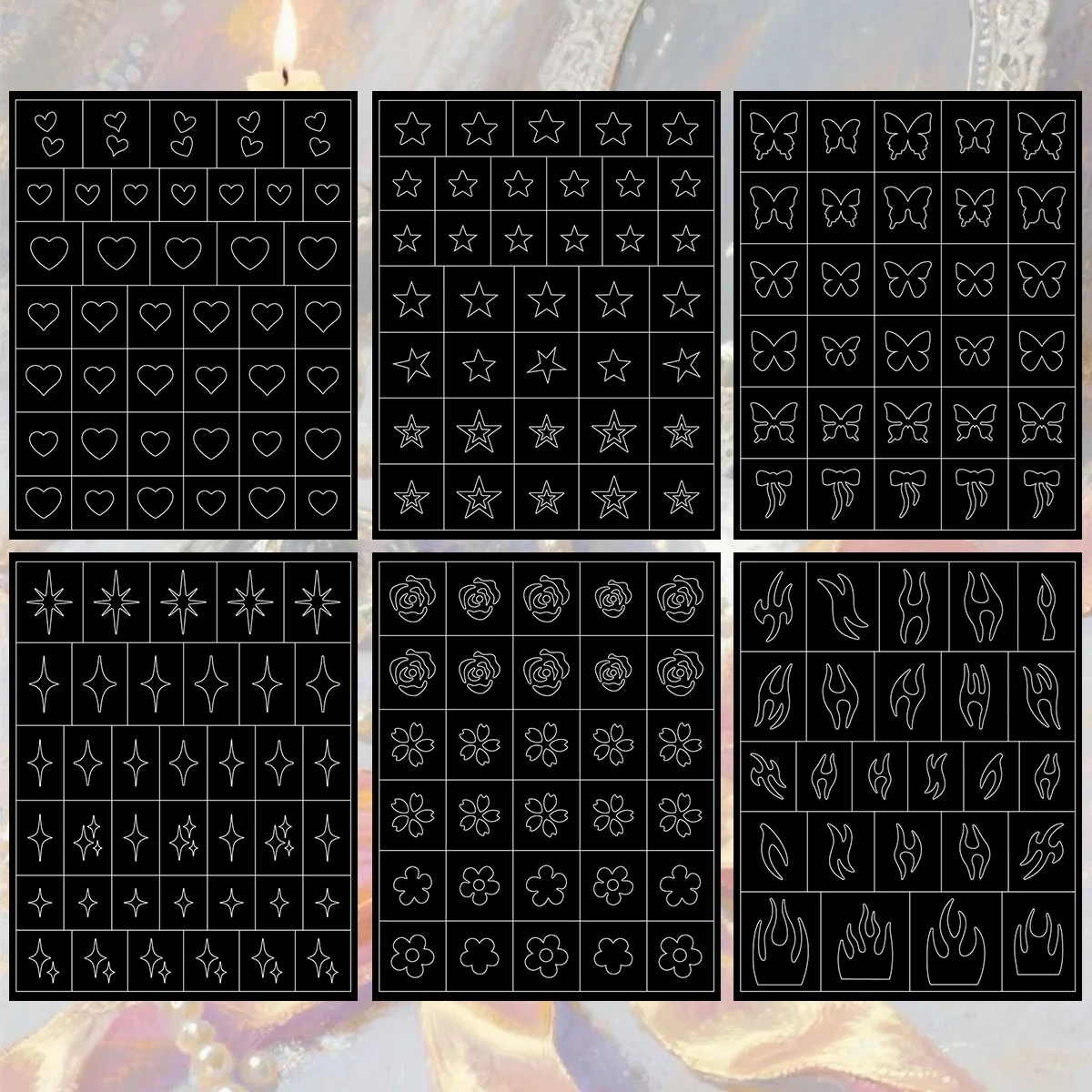 3 do 18 arkuszy minimalistyczn – Nail Art Nail Art recenzja i cena