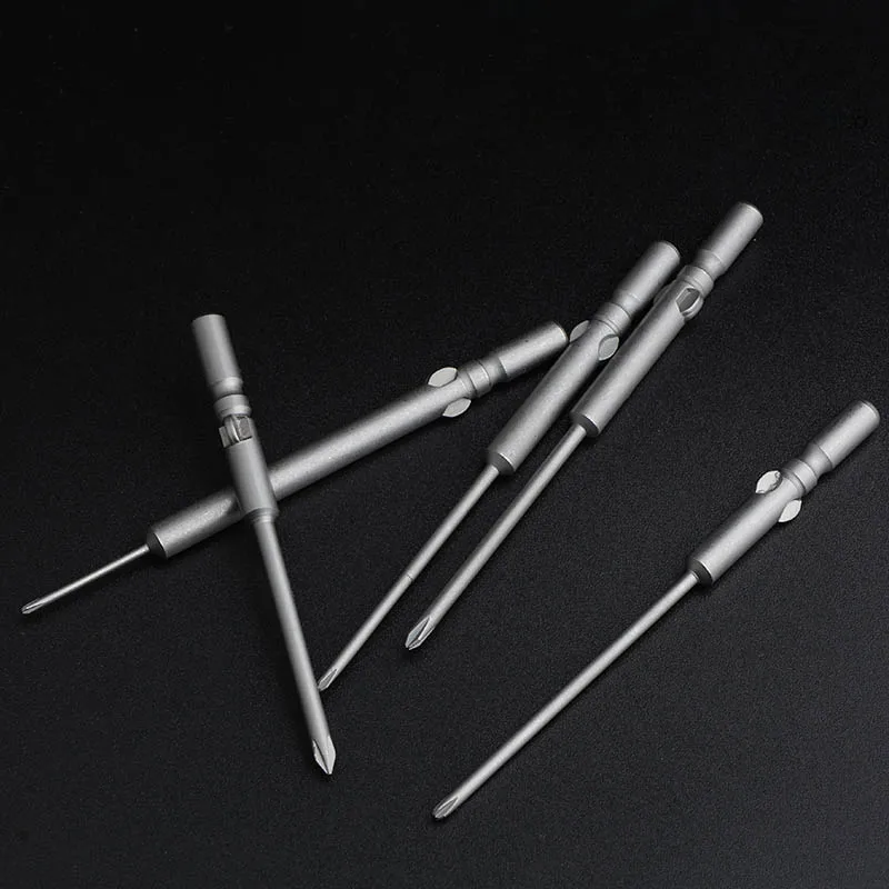 Imagem -06 - Haste Redonda para dc Powered Elétrica Phillips Chave de Fenda Bit Ferramentas Manuais Cross Bits Ph00 Ph0 Ph1 Ph2 60 mm Comprimento 10 pc Lote 802 mm
