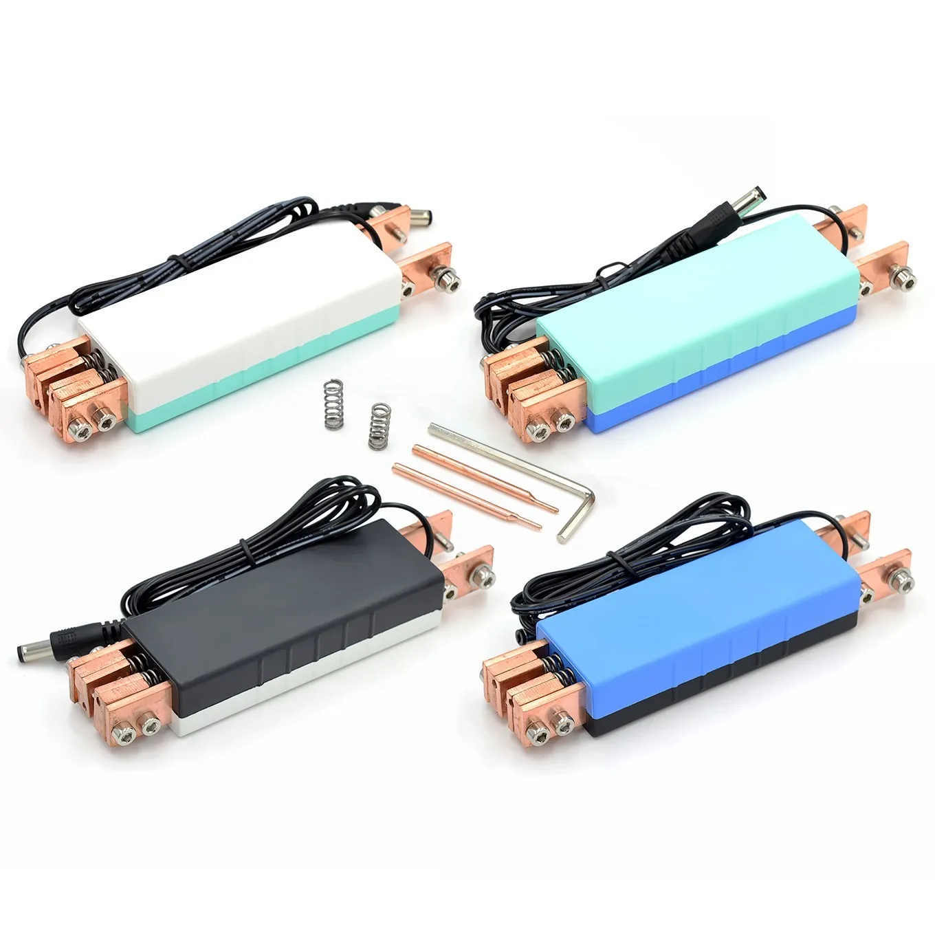 DIY pióro do zgrzewania punktowego zintegrowana zgrzewarka punktowa ręczna z automatycznym spustem do zgrzewania akumulatora 18650 Mini zgrzewanie punktowe — zdjęcie produktu 7