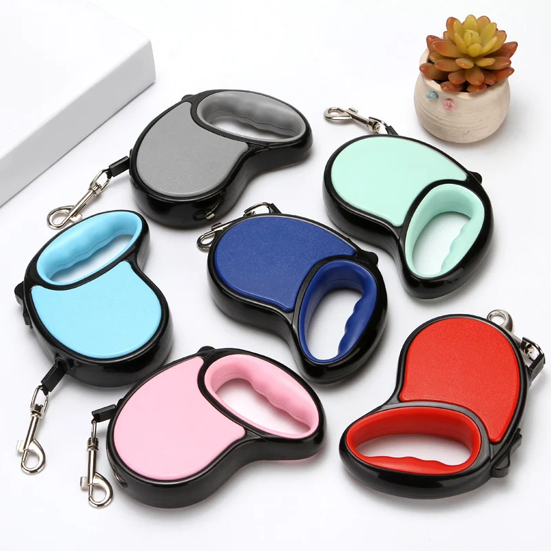 Retractable Dog Leash For Small And Medium Dogs Durable Nylon Lead_voghion.com
