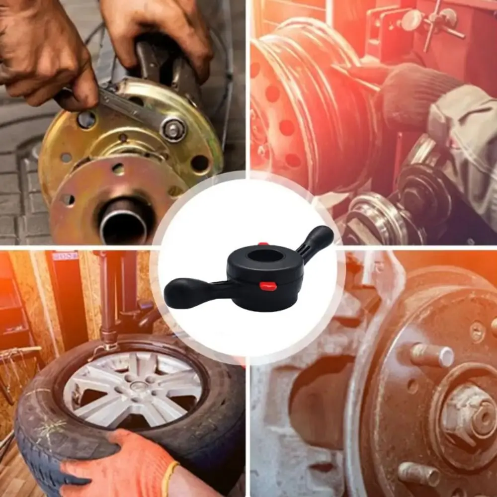 

Быстроблокирующийся балансир ступицы колеса Быстросъемный инструмент для балансировки ступиц из жесткого пластика Быстрая гайка Высокая прочность