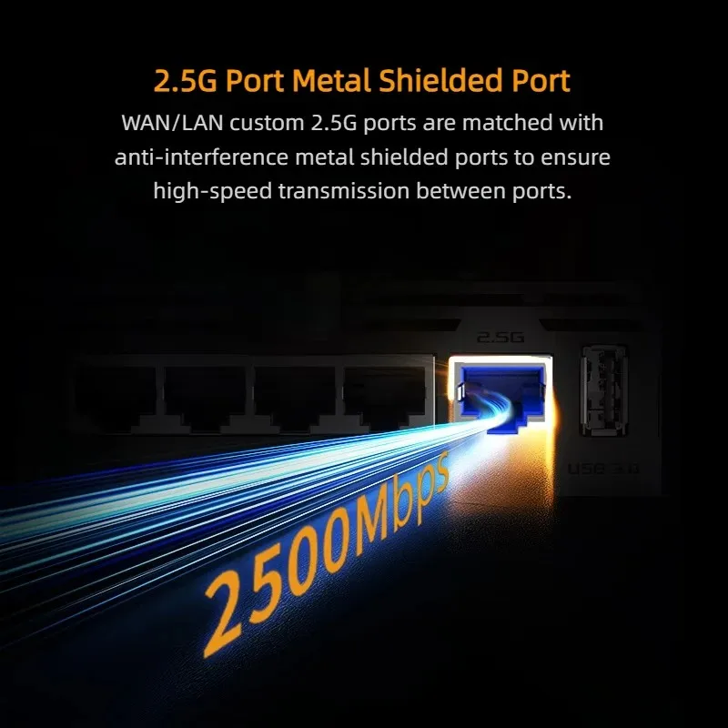 TUF GAMING WiFi7 BE3600 Gaming Router Mobile Game Mode E-sports Port BE3600 Home WiFi Random Group Routing