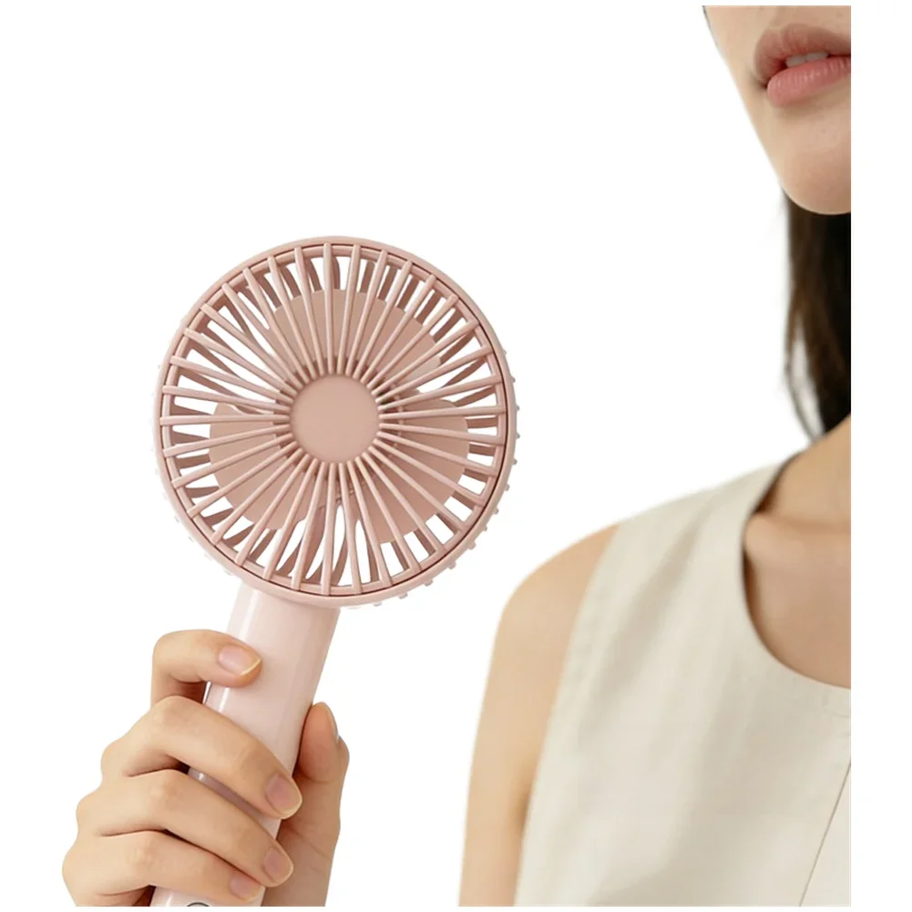 Foldable Handheld Fan For MINI USB Rechargeable Portable Fan with 3 Settings Quiet Brushless Motor 19.2 x 9 x 5.6 cm Size