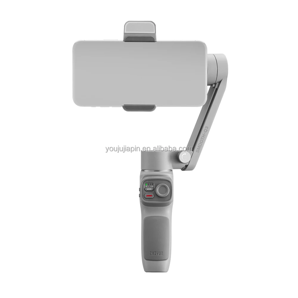 ZHIYUN SMOOTH Q3 Combo 3-Axis Phone Gimbal Flexible Handheld Stabilizer with Fill Light for Smartphone iPhone