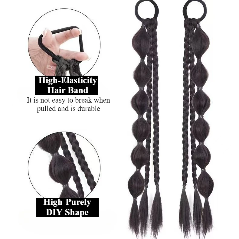 Рисунок 4 - Плетеный хвост с пузырьками