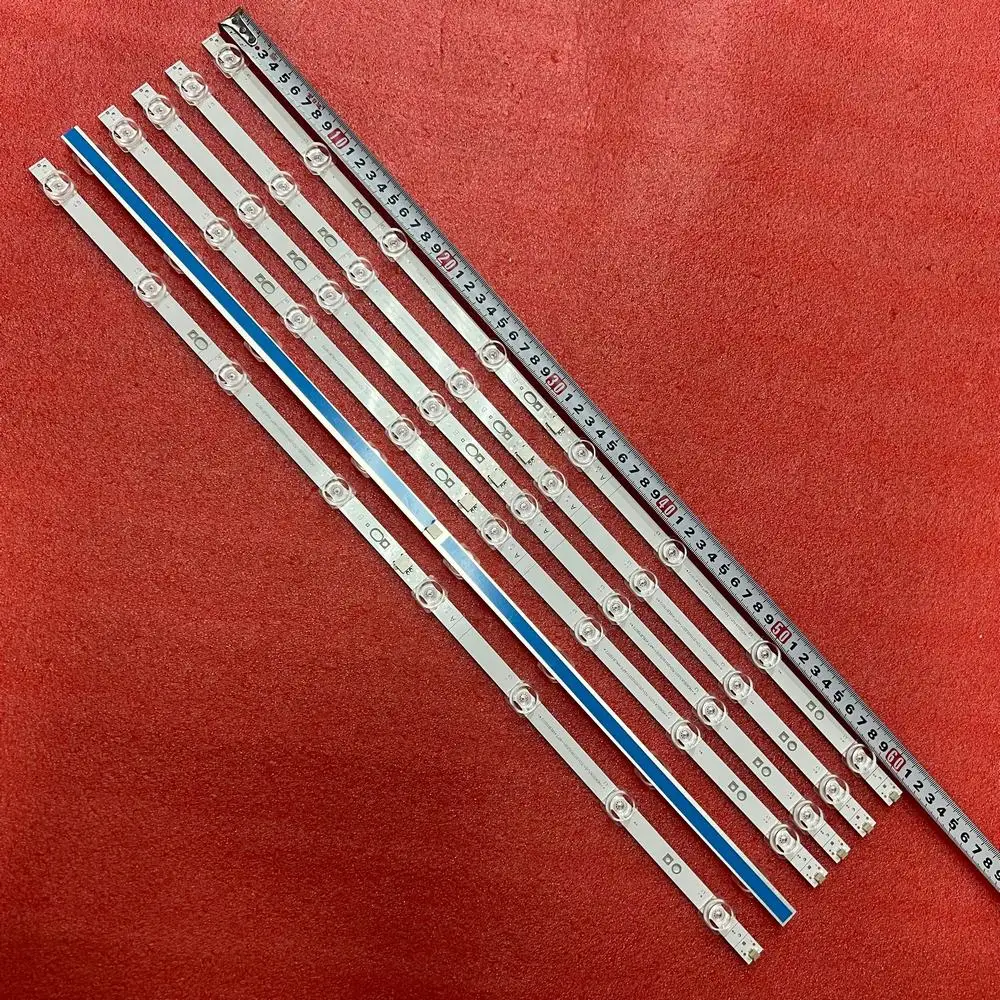 

8LED LED Backlight strip For Hisense 65R6100GM 65A6100FS HZ65E3D HZ65A56E 65A6G HD650X1U51-T0L3 SVH650AK7 ZD_SSC_D650_6X8