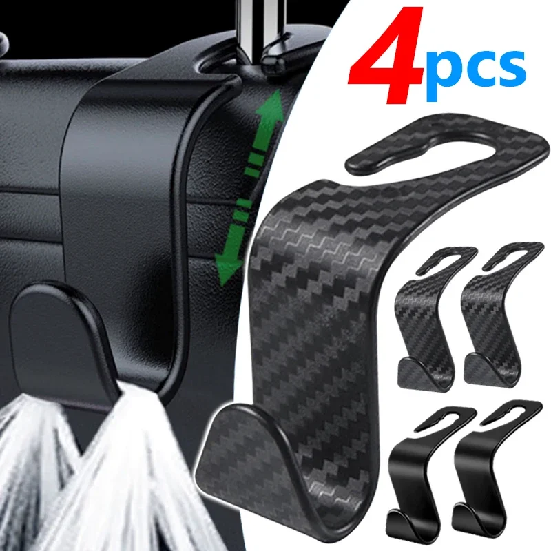 Haken Voor Tassen Auto Clips Voorstoel Hoofdsteun Organizer Houder Auto Bevestiger Hangers Auto Opslag Interieur Accessoires