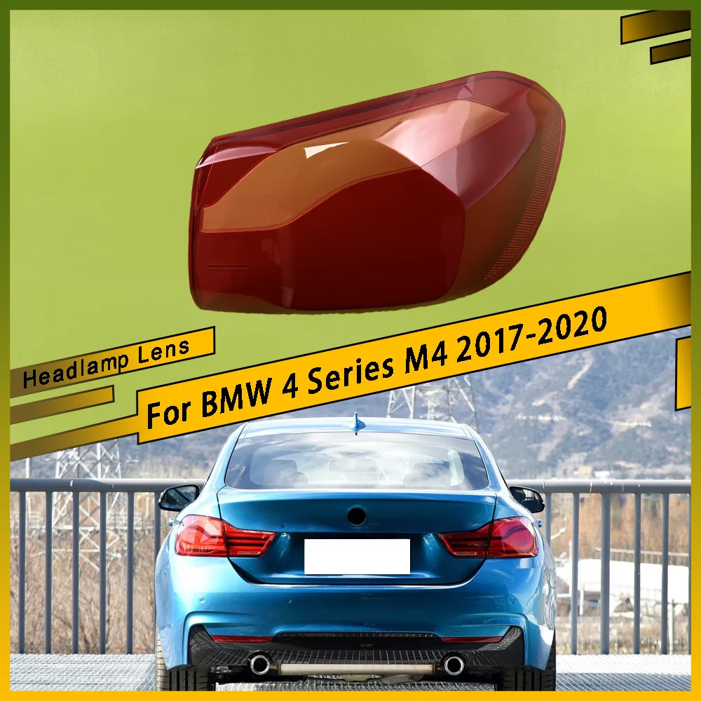 

Rear Taillight Shell Tail Lamp Cover Turn Signal Stop Light Mask Replace The Original Lampshade For BMW 4 Series M4 2017 - 2020