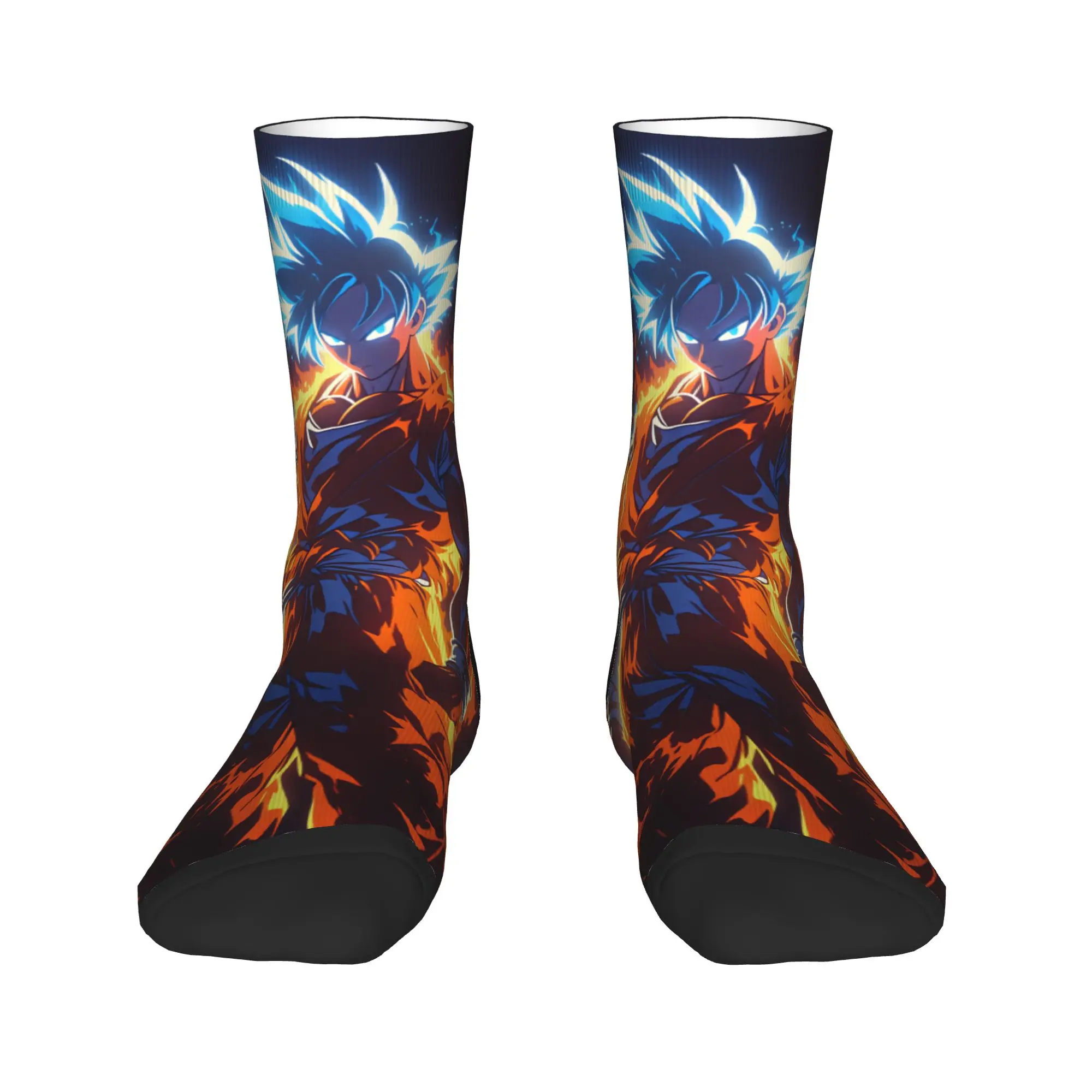 Son Goku Stockings Dragons Balls Retro Socks Men Warm Soft Socks Spring Running Sports Pattern Anti Sweat Socks Birthday Present