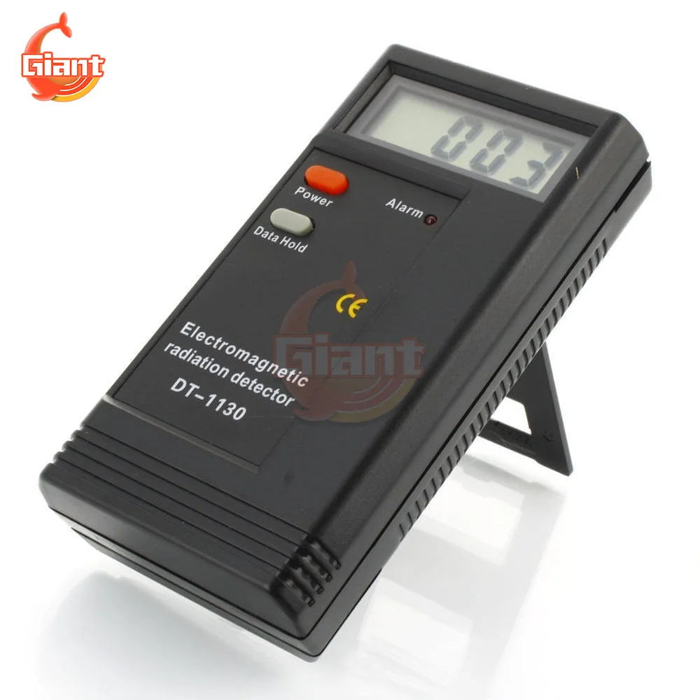 DT-1130 Digital Electromagnetic Radiation Detector Portable Handheld Ghost Hunting Equipment Detector LED EMF Gauss Meter Tester