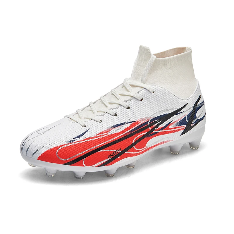 Quality Football Boots Wholesale C.Ronaldo Football Boots Assassin Chuteira Campo TF/AG Sports Boots Futsal Match Training Boots