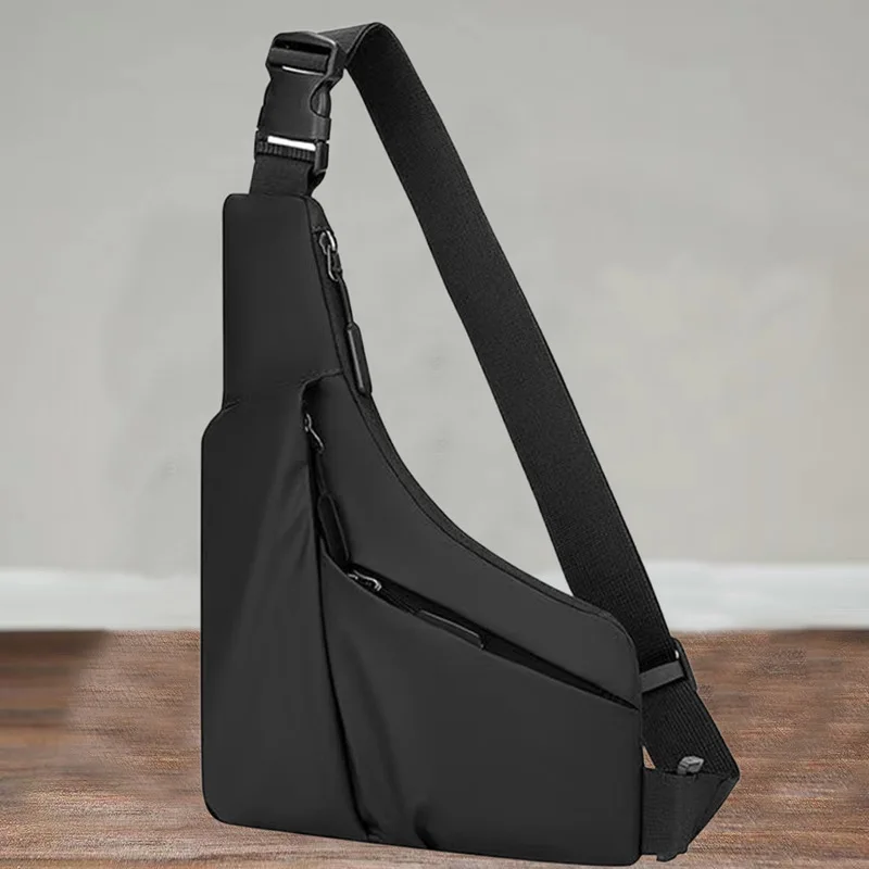 Men's Versatile Casual Chest Bag Multi-color Option Crossbody Shoulder Bag for Daily Commuting Outings