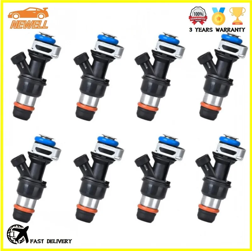 

8pcs 17113553 Fuel injector For Cadillac Escalade ESV EXT Chevy Silverado GMC Yukon Savana Sierra 1500 2500 3500 4.8L 5.3L 6.0L