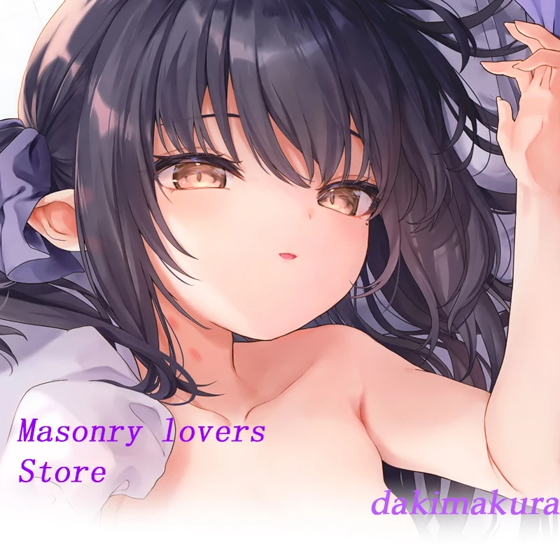 Dakimakura Anime Charm loli هدية وسادة للجسم مطبوعة على الوجهين بالحجم الطبيعي