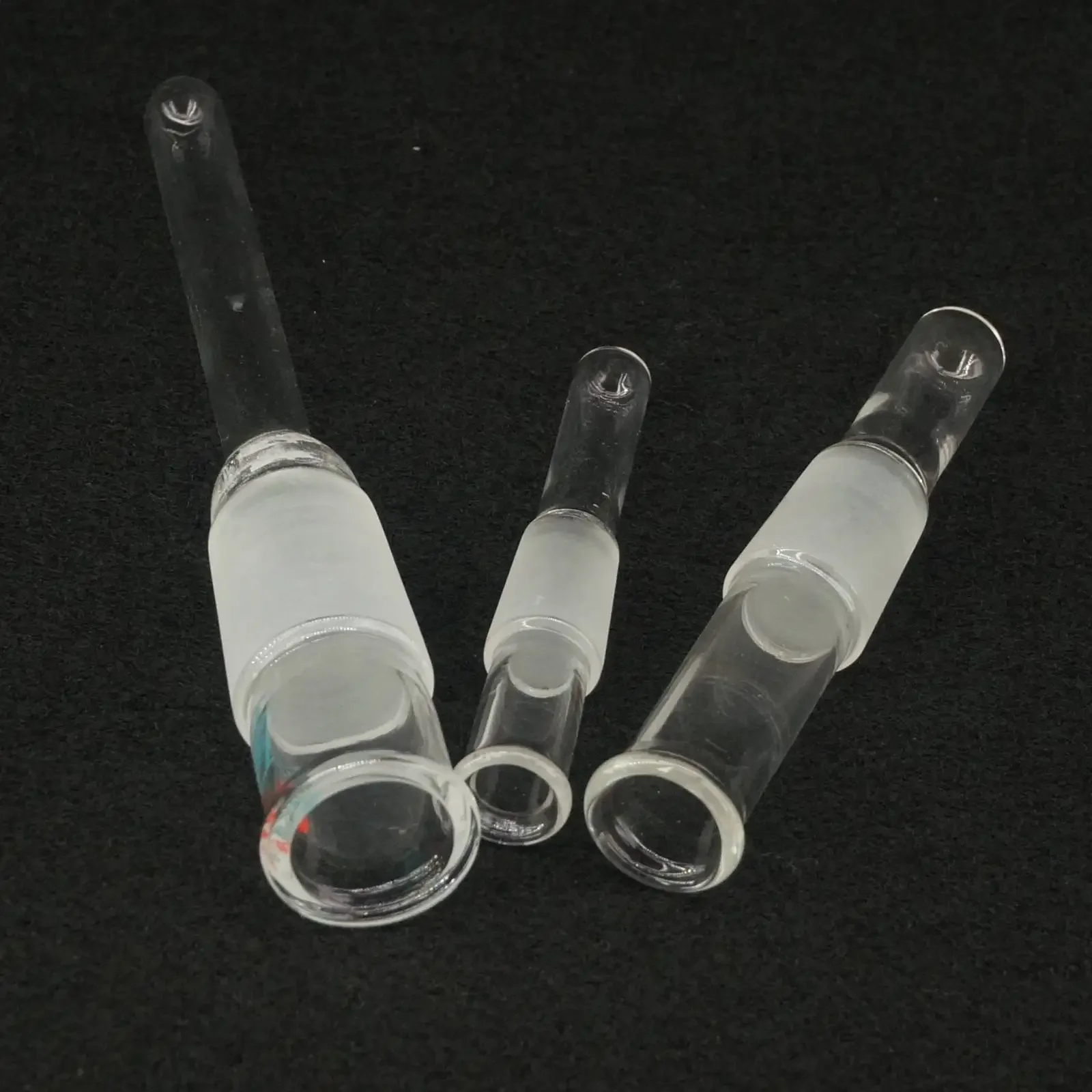 Ground Mouth 14/23 19/26 24/29 Joint Length 40mm 100mm Borosilicate Glass Thermometer Adapter Lower Tube Lab