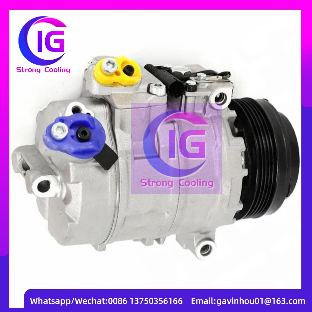 AIR Conditioner Compressor For BMW X5 E70 X6 E71 E72 xDrive 50i M 4.4L 64509154071 64509192317 447150-0630