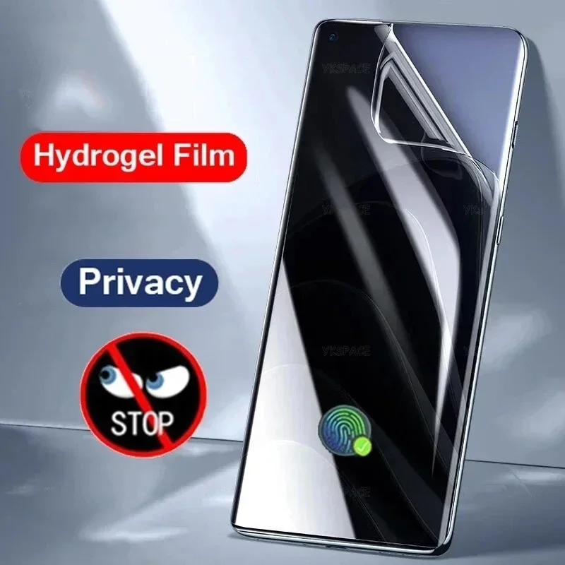 100% support fingerprint unlocking-Anti Spy Hydrogel Film For Xiaomi 12x 13 14 Lite 12S Ultra Civi 4 3 2 Redmi Note 13 Pro Plus