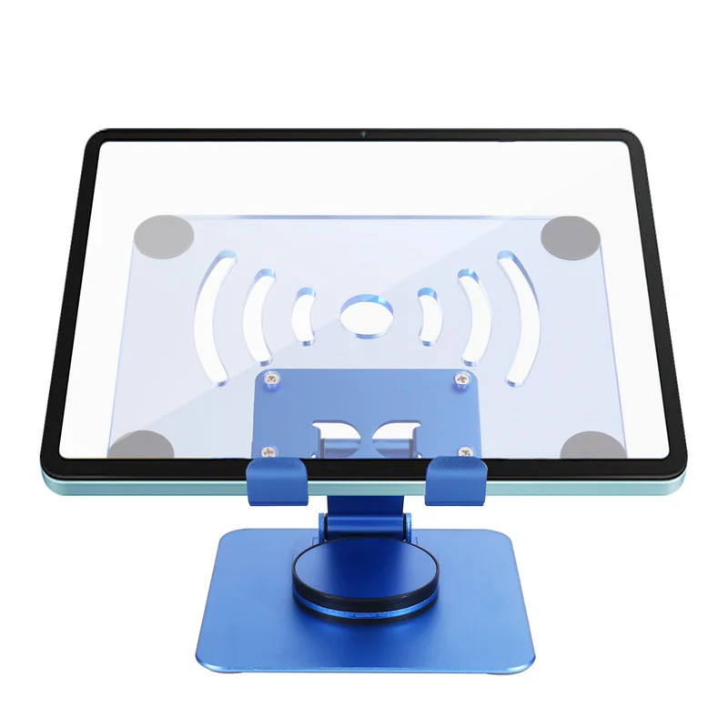 

AK51-360° Rotating Tablet Stand Adjustable Portable Acrylic Desktop Stand For Tablets Up To 12.9 Inches