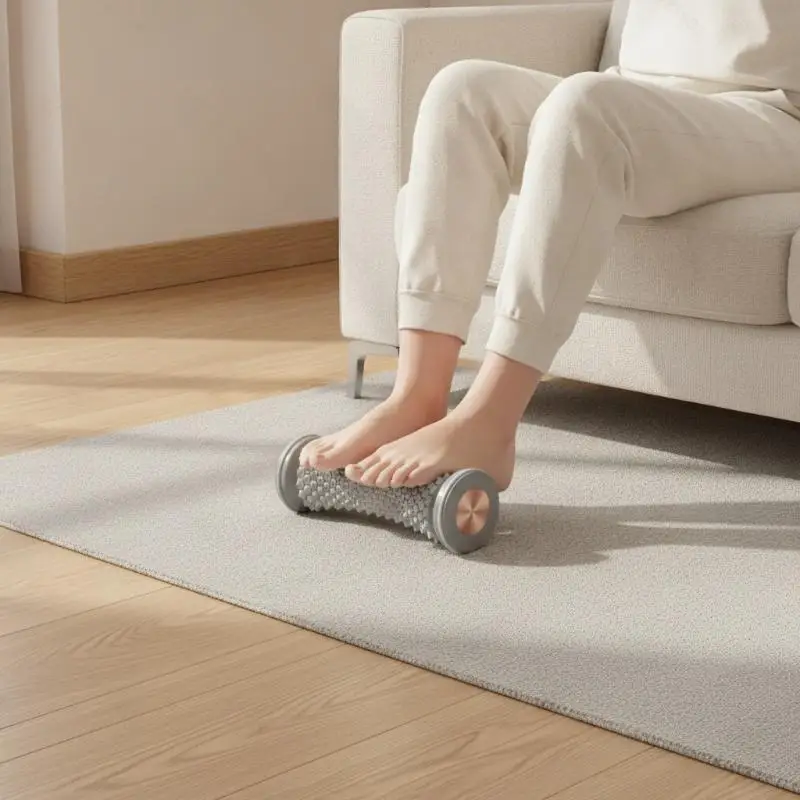 Fußmassage-Roller, Akupressur-Massagegerät für die Fußsohle, Shiatsu-Massagegerät, Yoga-Massageball, Muskelentspannung, Fußpflege, Massagegeräte für die Füße – Detail 16
