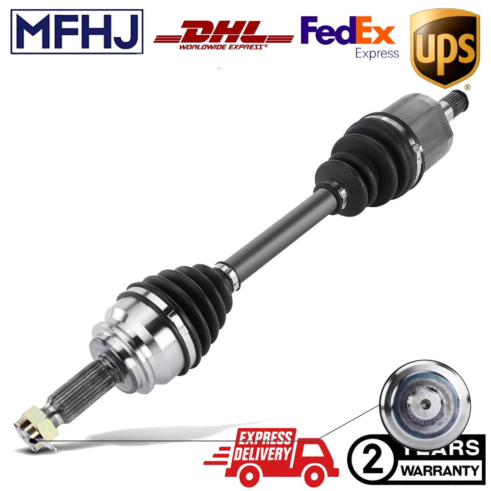 

Front Left CV Axle Assembly For Jeep Compass 2014-2017 Patriot 4WD FWD Automatic 66-3794, NCV82023, 52123871AA, 52123871AB