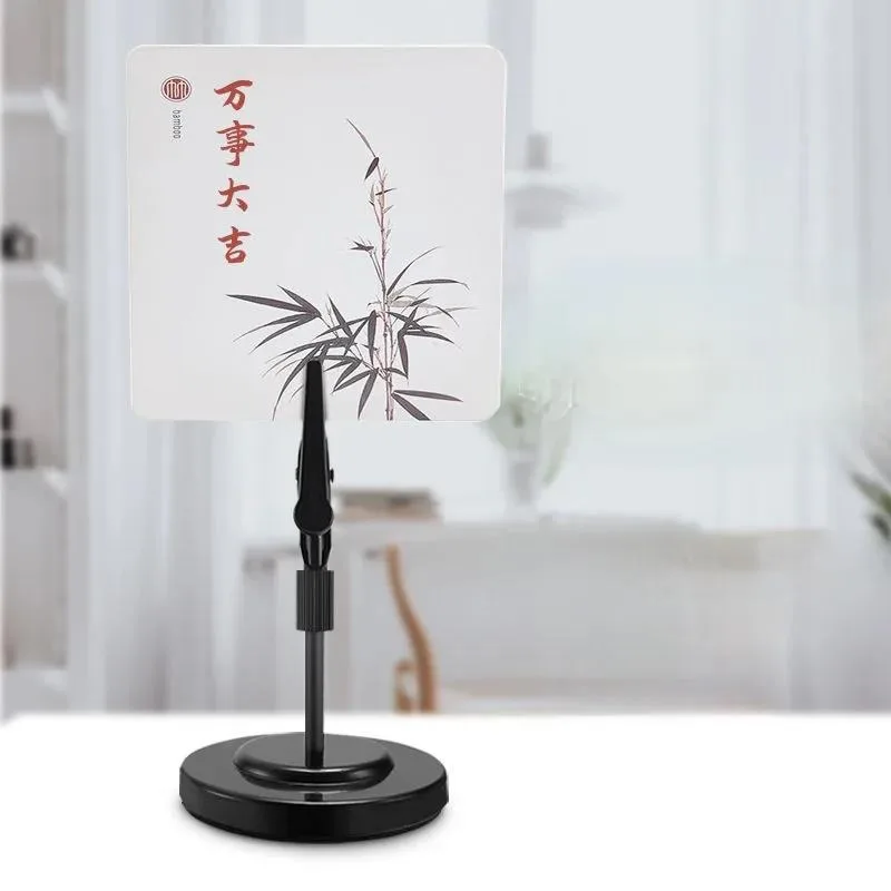 

Stainless Steel Restaurant Table Number Place Card Holder Display Stand Sign Holder POP Clip Price Label Paper Tags