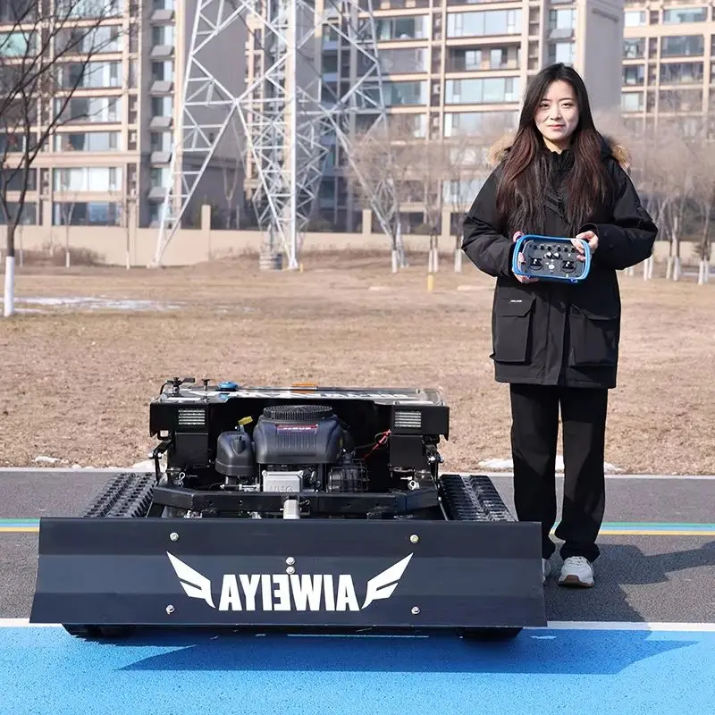 

Интеллектуальная газонокосилка с высоким крутящим моментом и функцией обхода препятствий, разработанная для ландшафтного дизайна, с механизмом выброса лезвий.