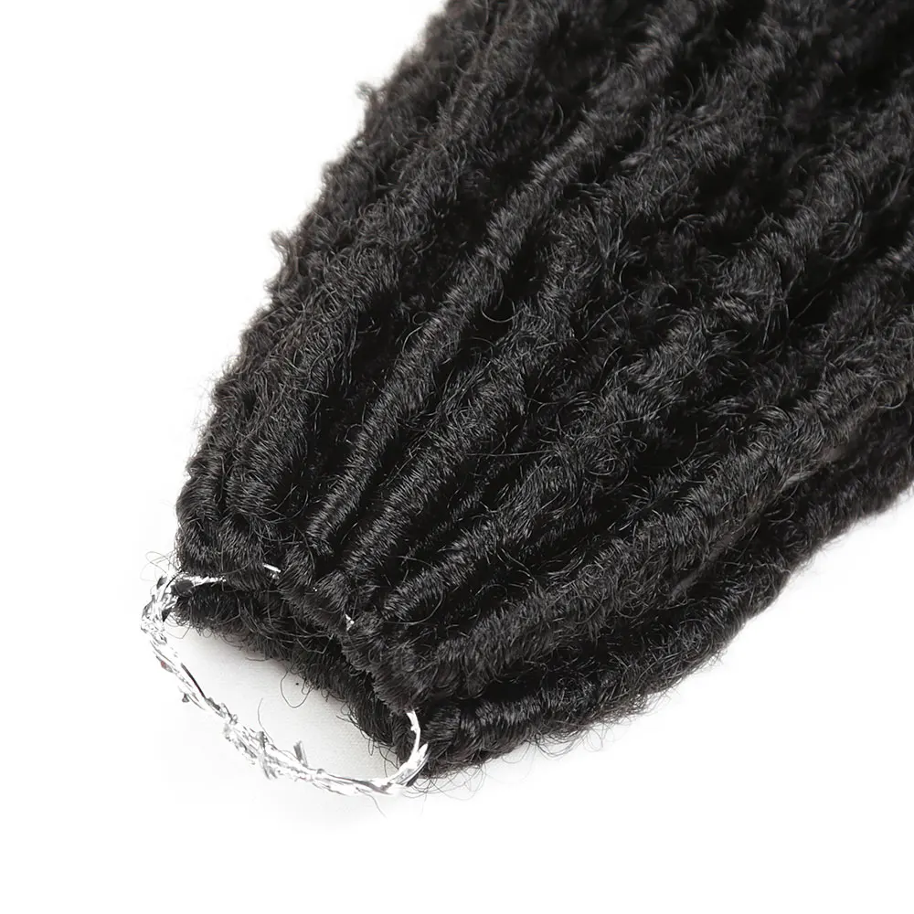 Mèches Synthétiques Douces au Crochet pour Femmes Noires, Mèches Papillon Naturelles, Fausses Tresses, 24 Pouces