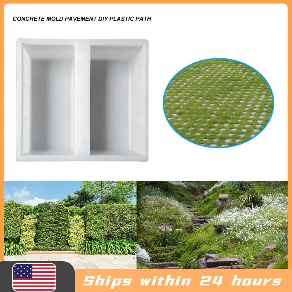 

Форма для садовых дорожек из пластика, для укладки цементных и бетонных покрытий, DIY-форма для создания дорожек, формы для бетонных дорожек, формы для садовых покрытий