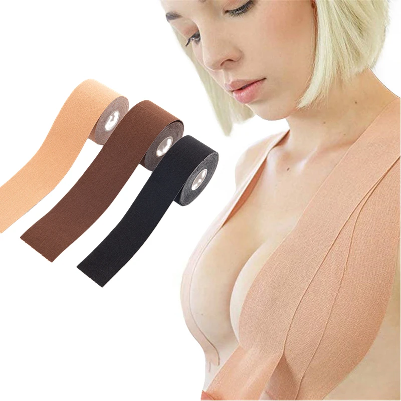 Boob Tape Bras Push Up Breast Lift Self Adhesive Invisible Diy Strapless Bra Nipple Stickers Covers Women Intimates Accessories