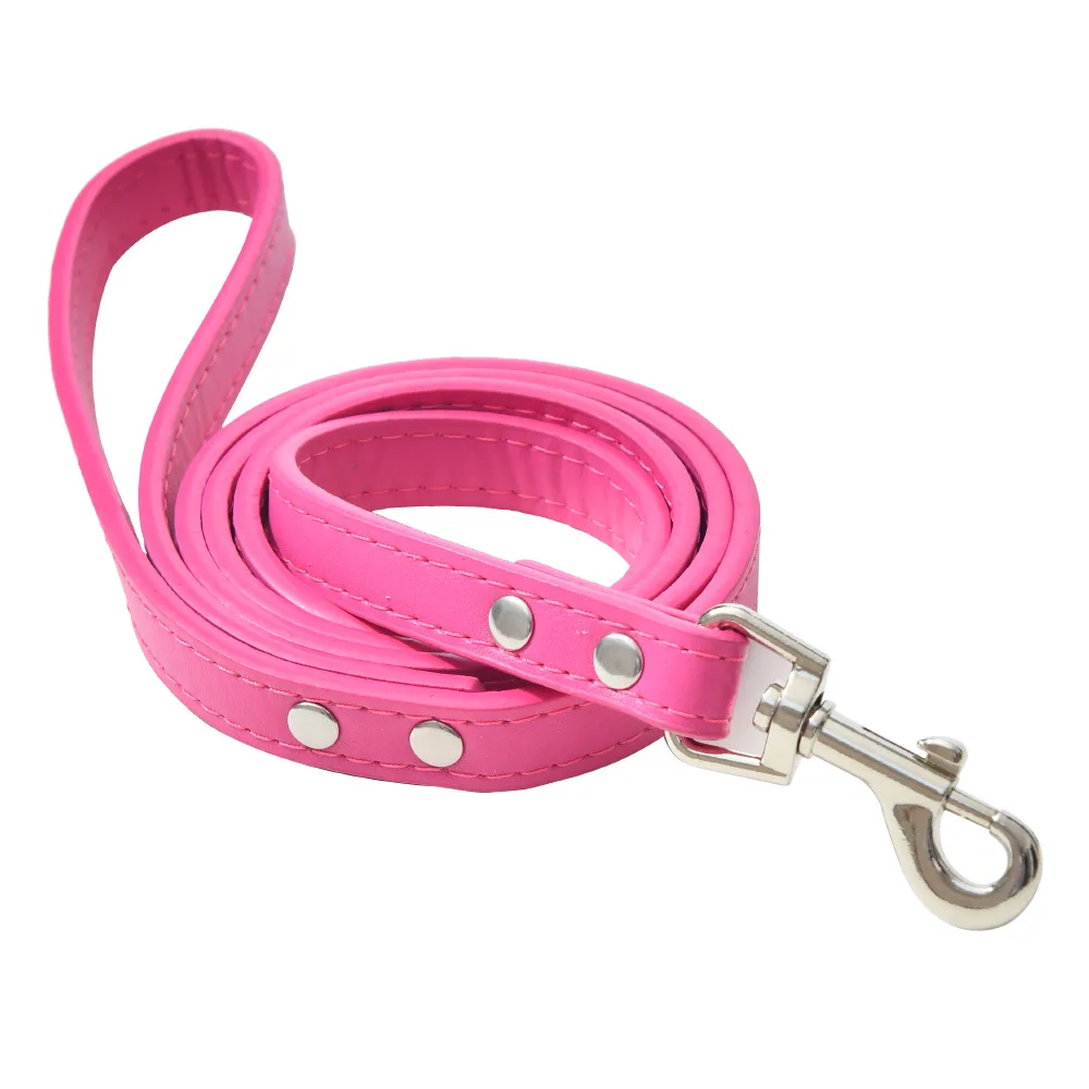 

Alloy Buckle Pet Supplies, Outdoor Leash for Dogs and Cats, Pu Leather Dog Chain, Suitable for Taking Dogs Out and Cats